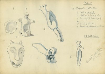 De collectie van Mr Shapira, plaat 6 door Claude Conder